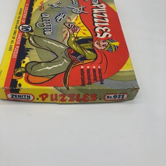 Rare, vintage Zenith Puzzles A Collection of 10 famous Puzzles (metal) - Picture 7 of 9
